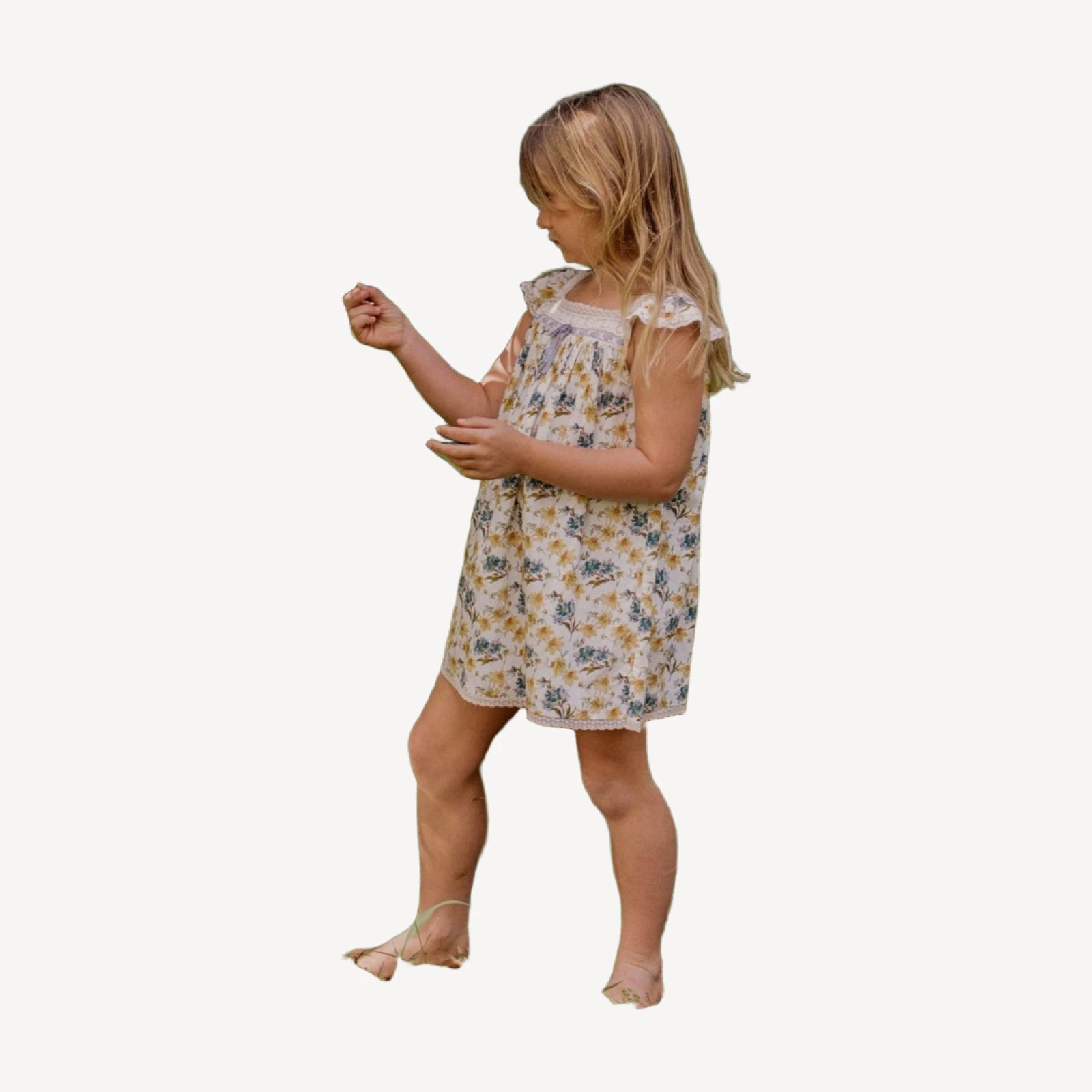 DESSA DRESS -- NARCISSUS BLOOM