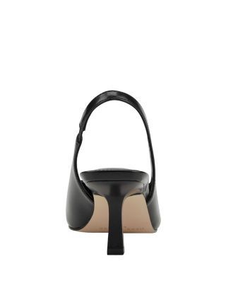 Marc Fisher Ltd. Women's Gretel Leather Slingback Pumps