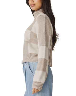 Splendid Thea Cropped Turtleneck Sweater