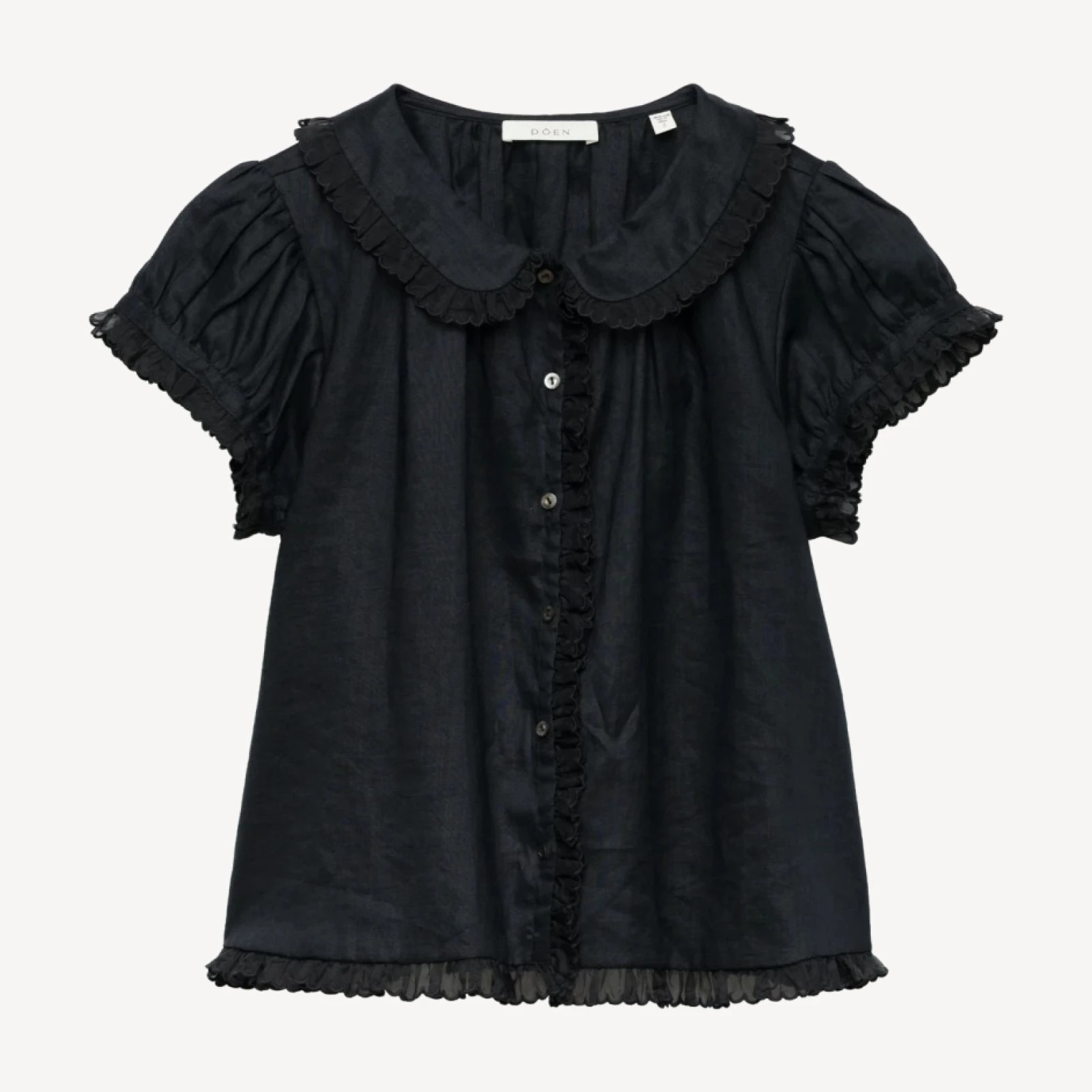 KARINA TOP -- BLACK
