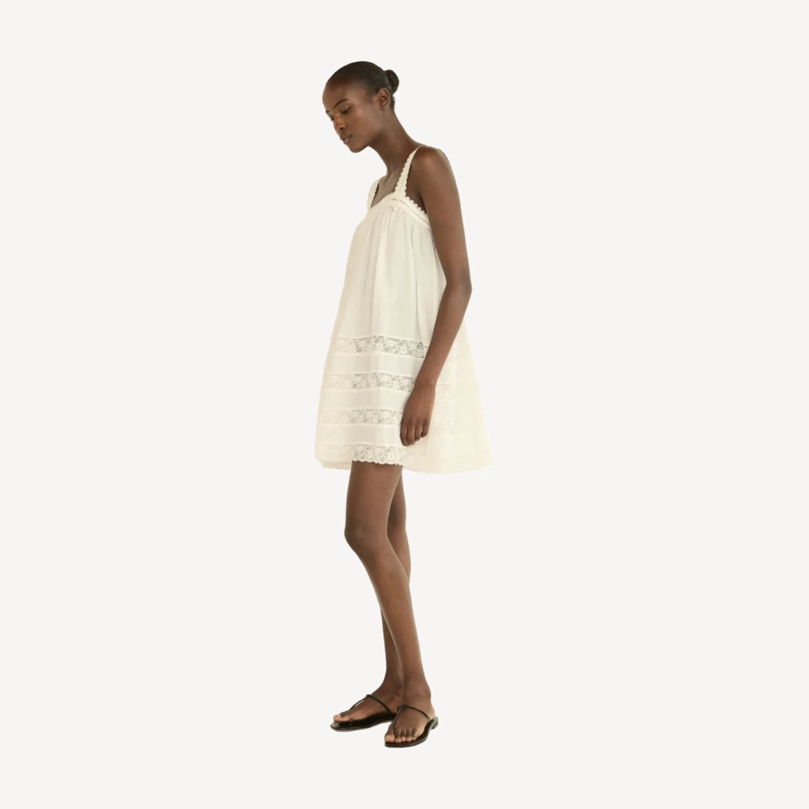 ALOISE DRESS -- SALT