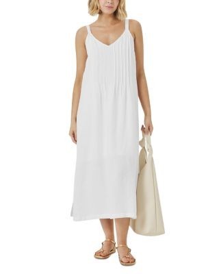 Splendid Stella Linen Pintuck Dress