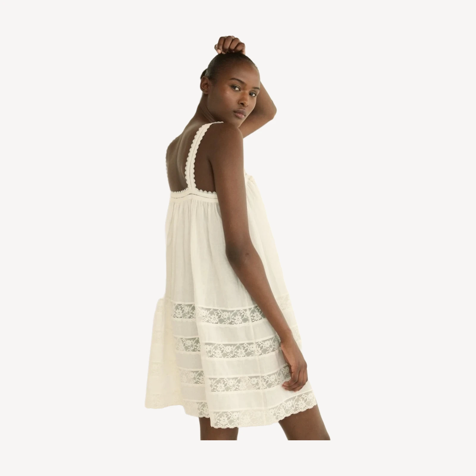 ALOISE DRESS -- SALT