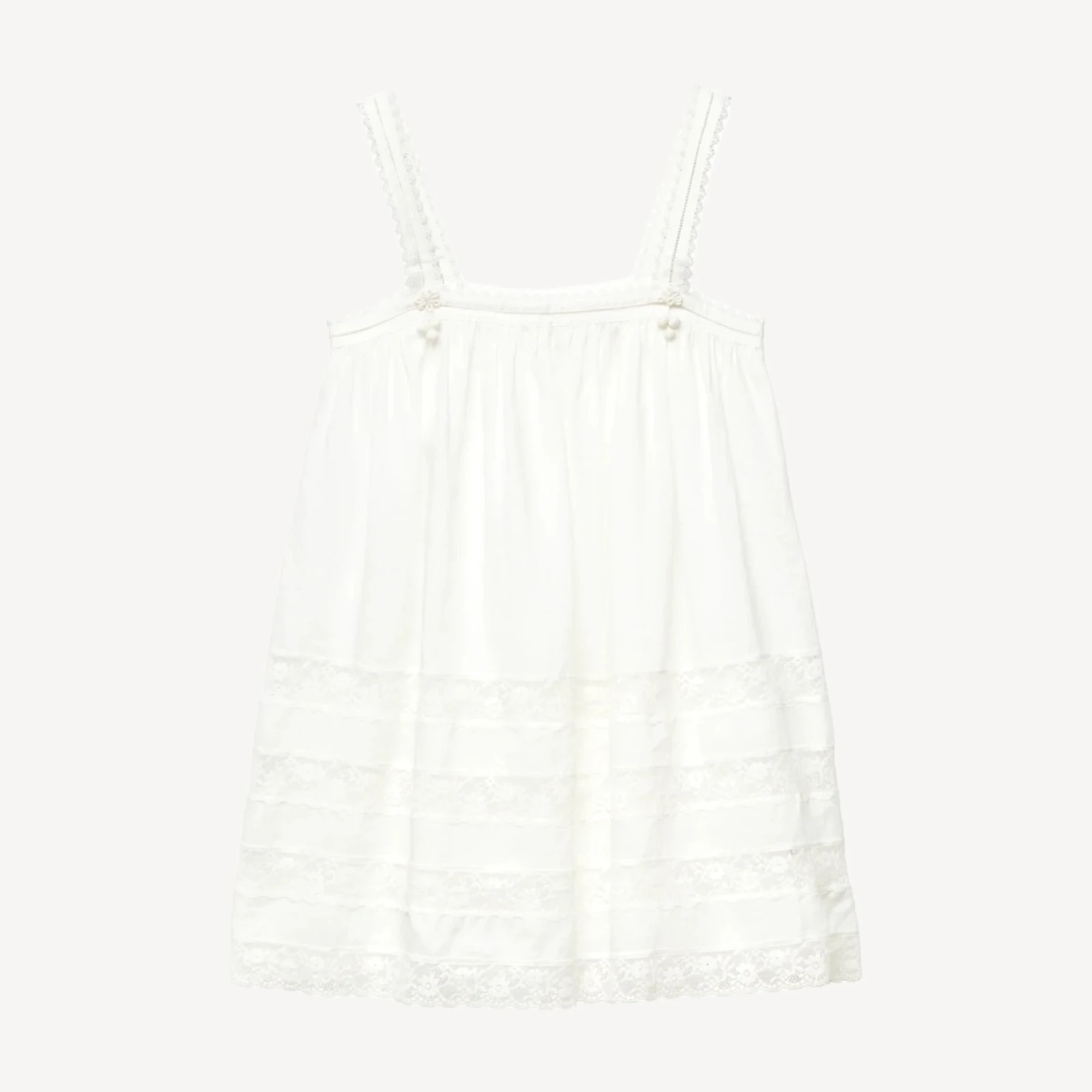 ALOISE DRESS -- SALT