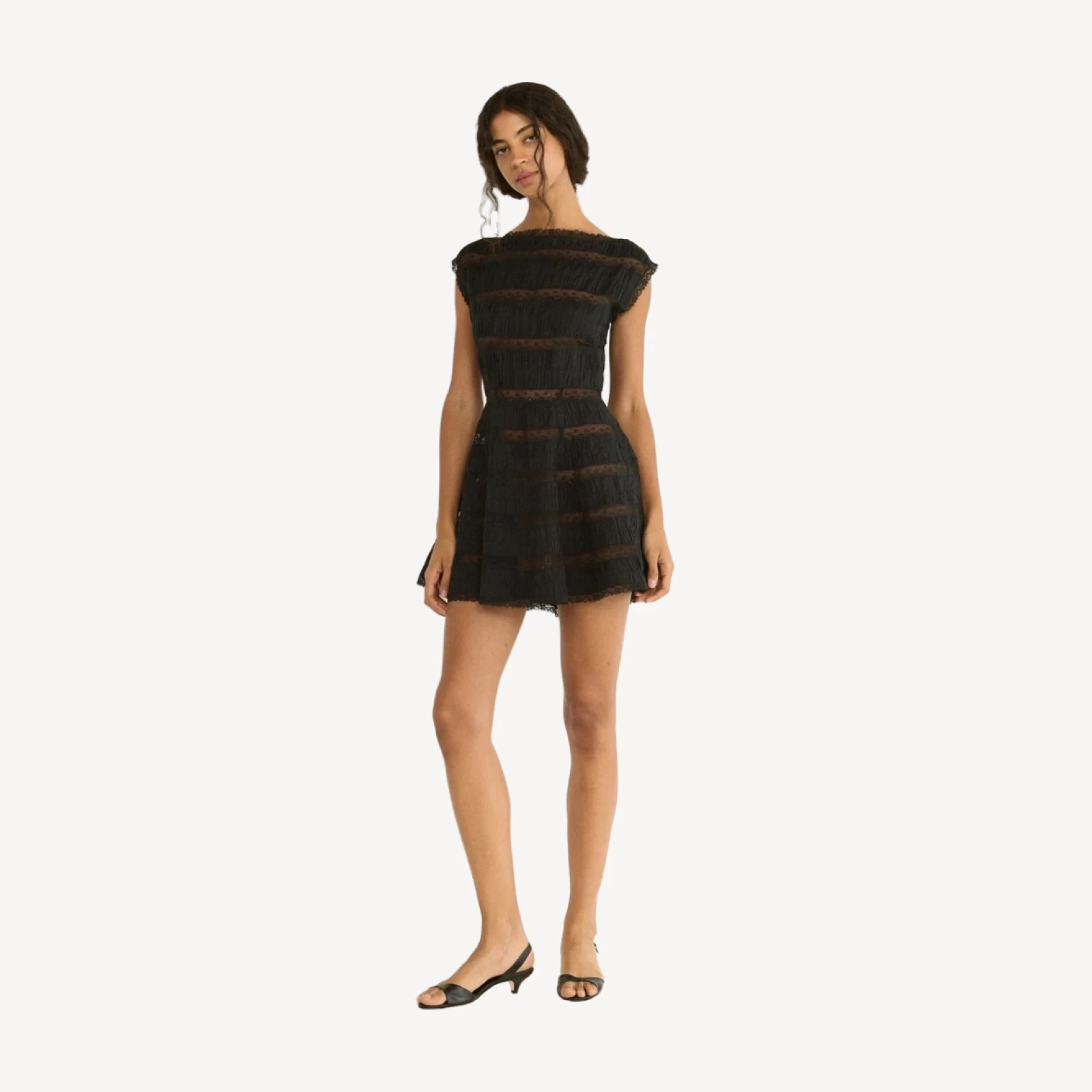 CORNELLA DRESS -- BLACK