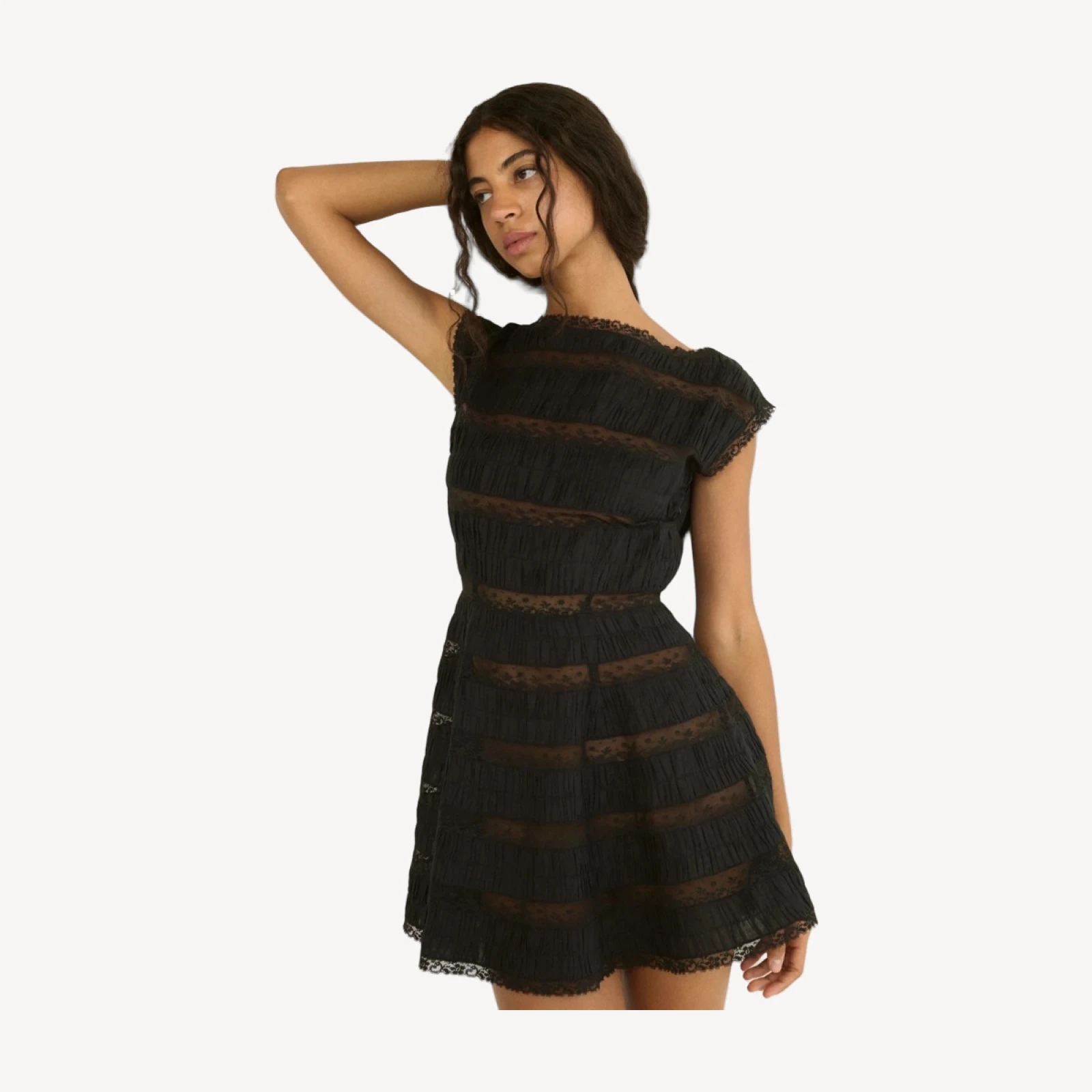 CORNELLA DRESS -- BLACK