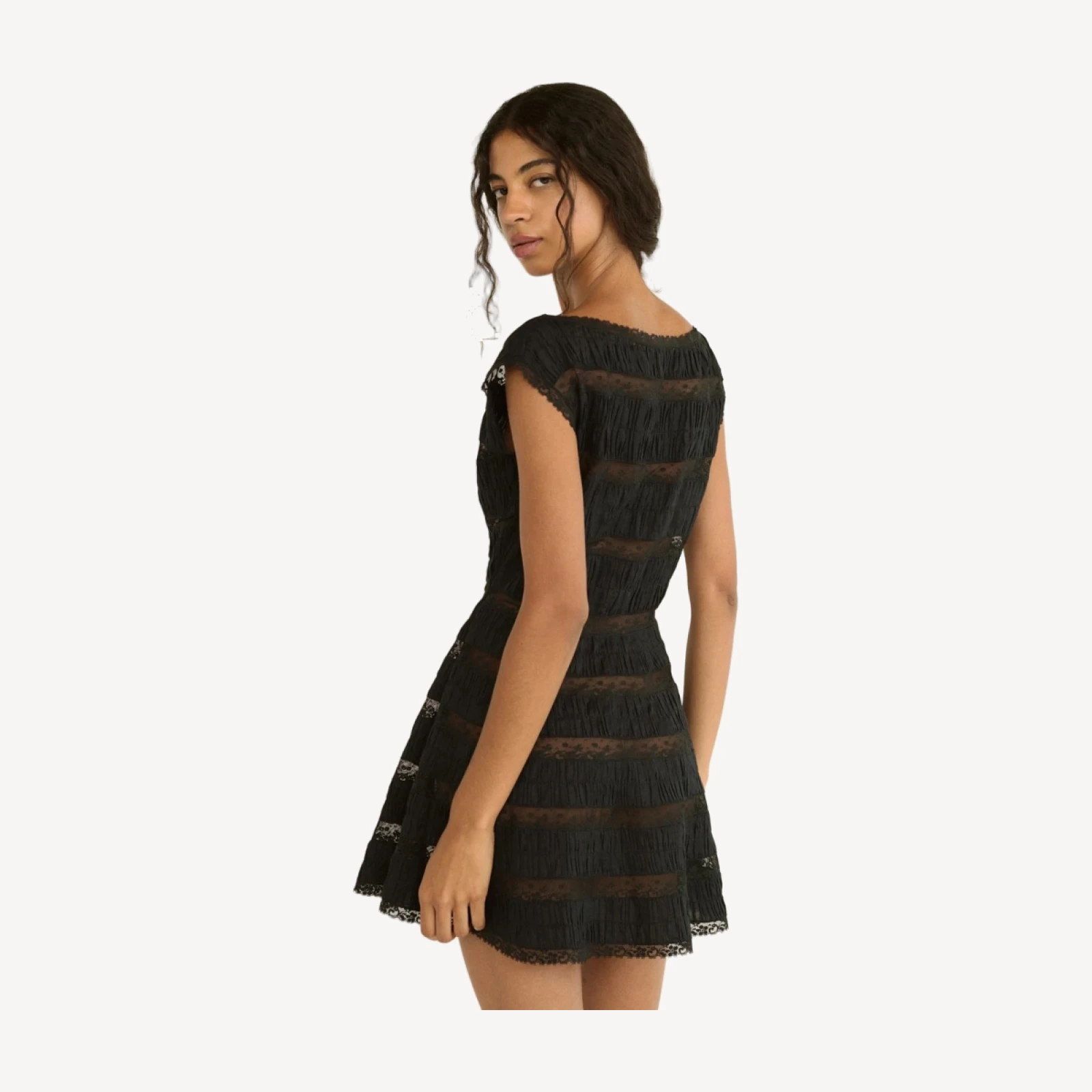 CORNELLA DRESS -- BLACK