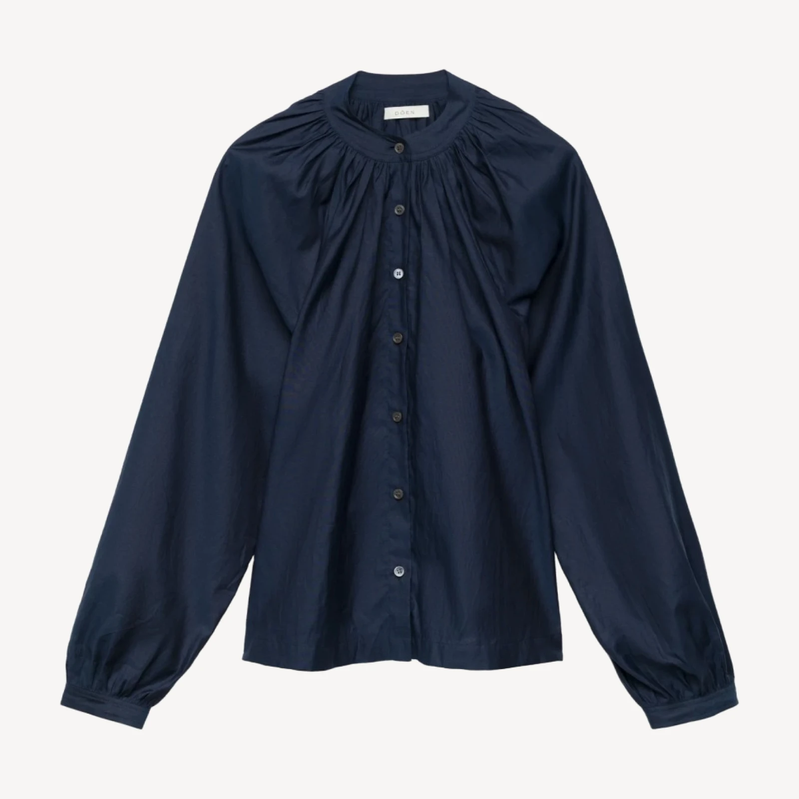 JULIENNE TOP -- OXFORD BLUE