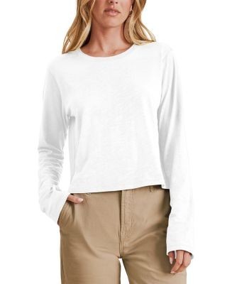 Splendid Louisa Cotton Long Sleeve Tee
