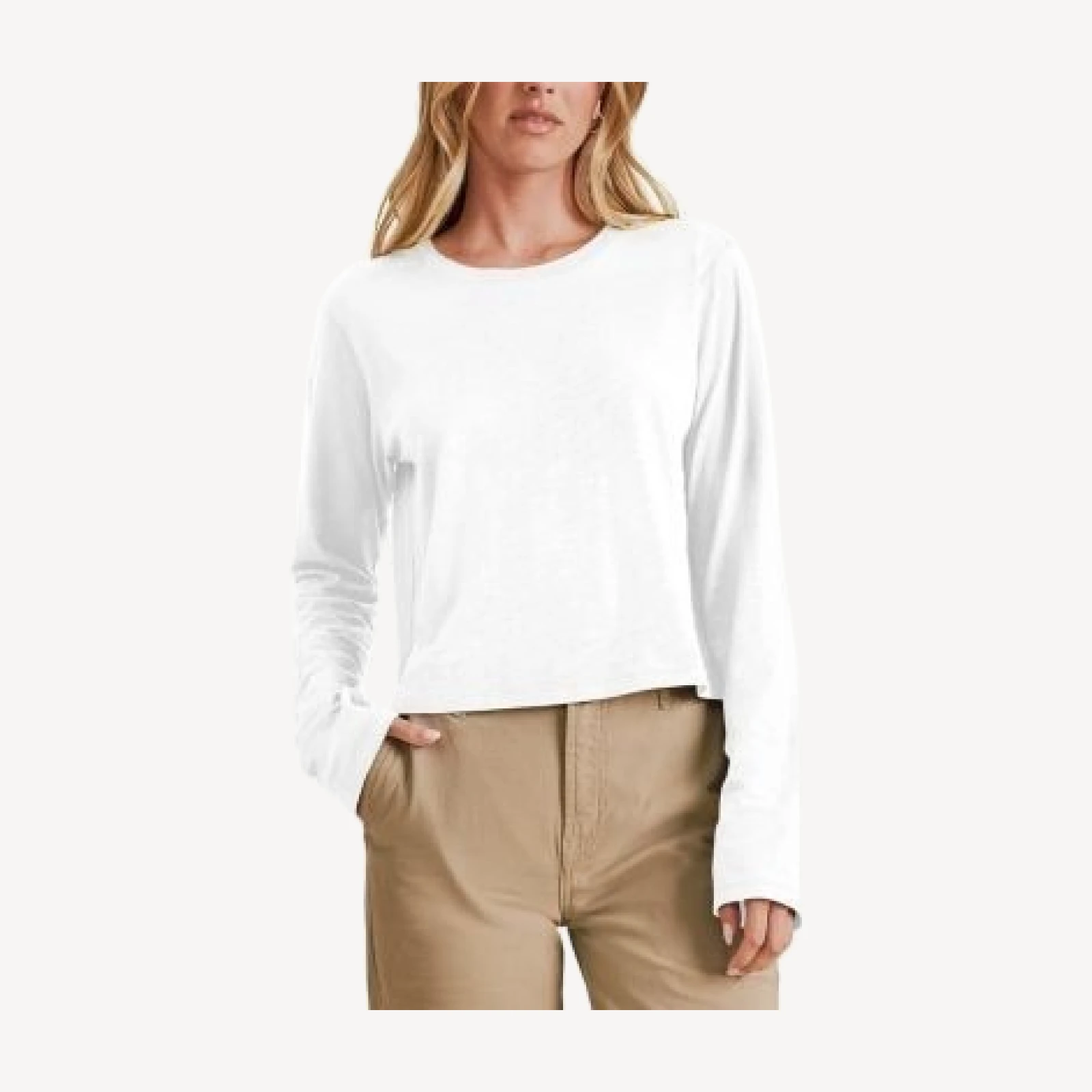 Splendid Louisa Cotton Long Sleeve Tee