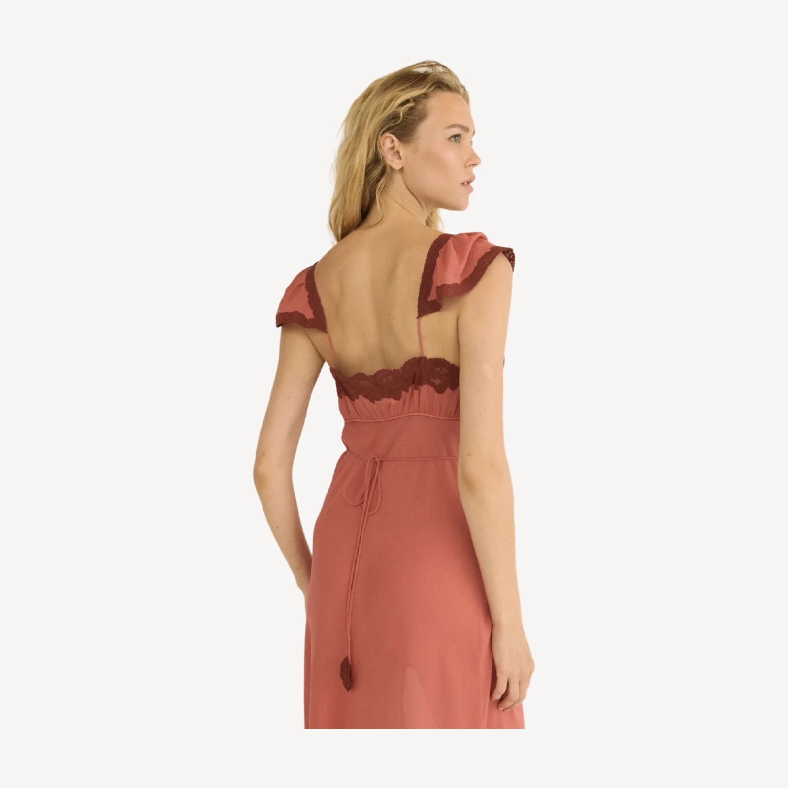 CORIELLE DRESS -- MIRAGE PINK