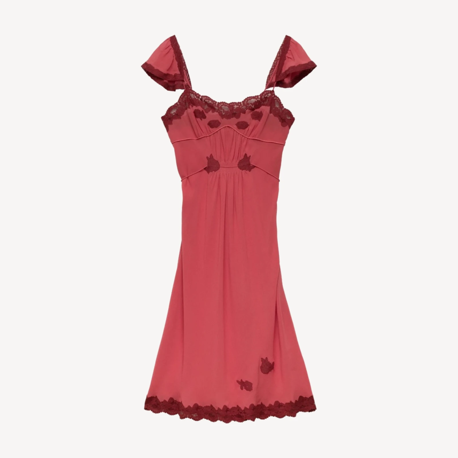 CORIELLE DRESS -- MIRAGE PINK