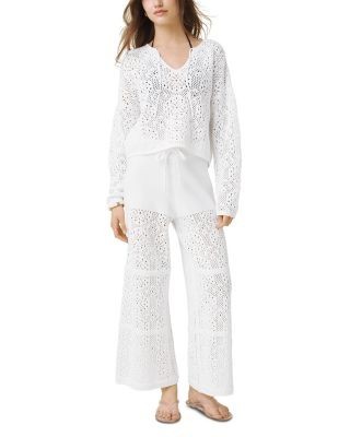 Splendid Beckham Crocheted Sweater Pants