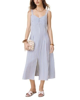 Splendid Madelyn Striped Midi Dress