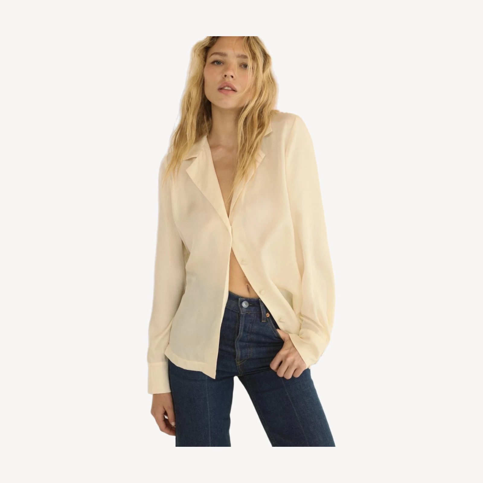 DORSIA TOP -- SEA SALT