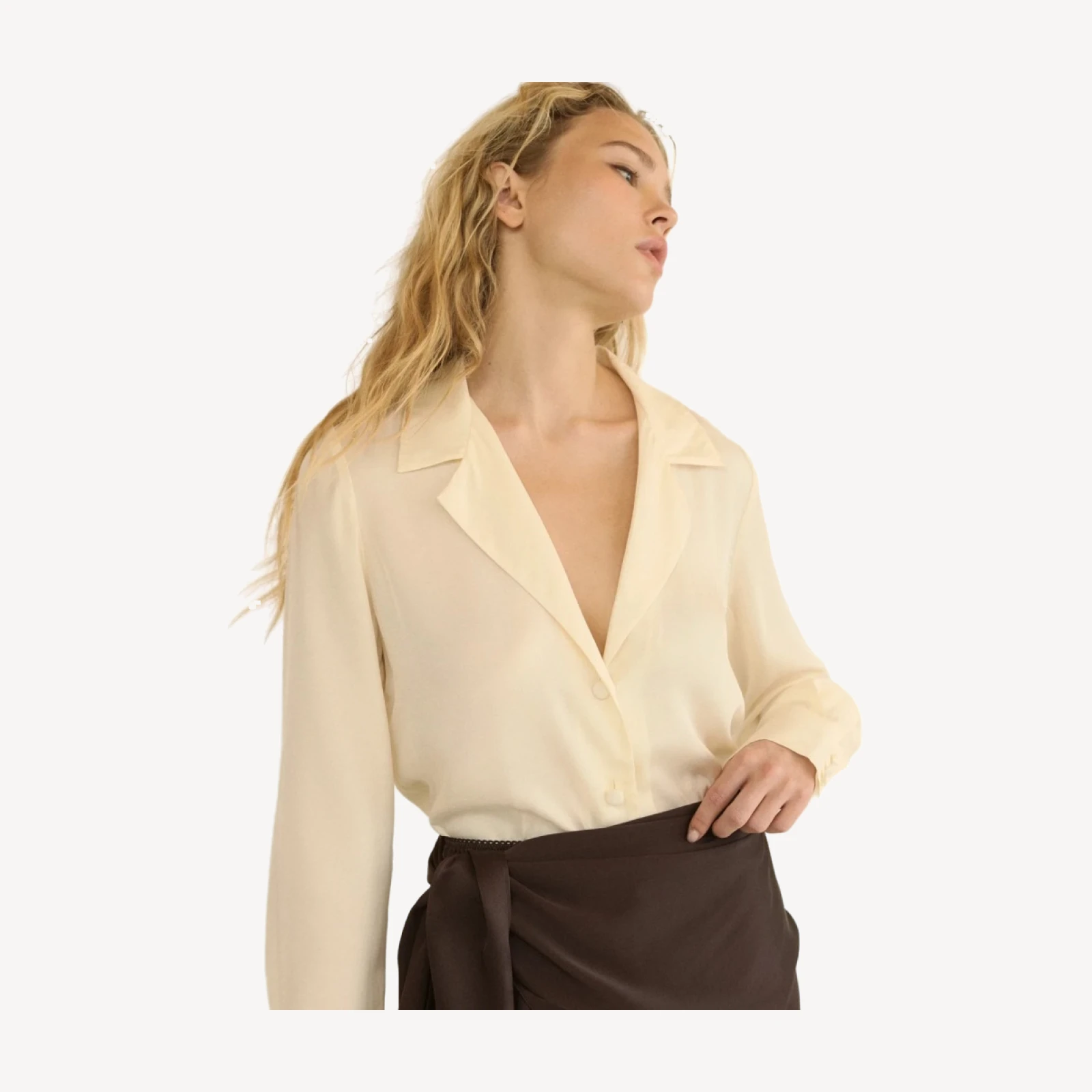 DORSIA TOP -- SEA SALT