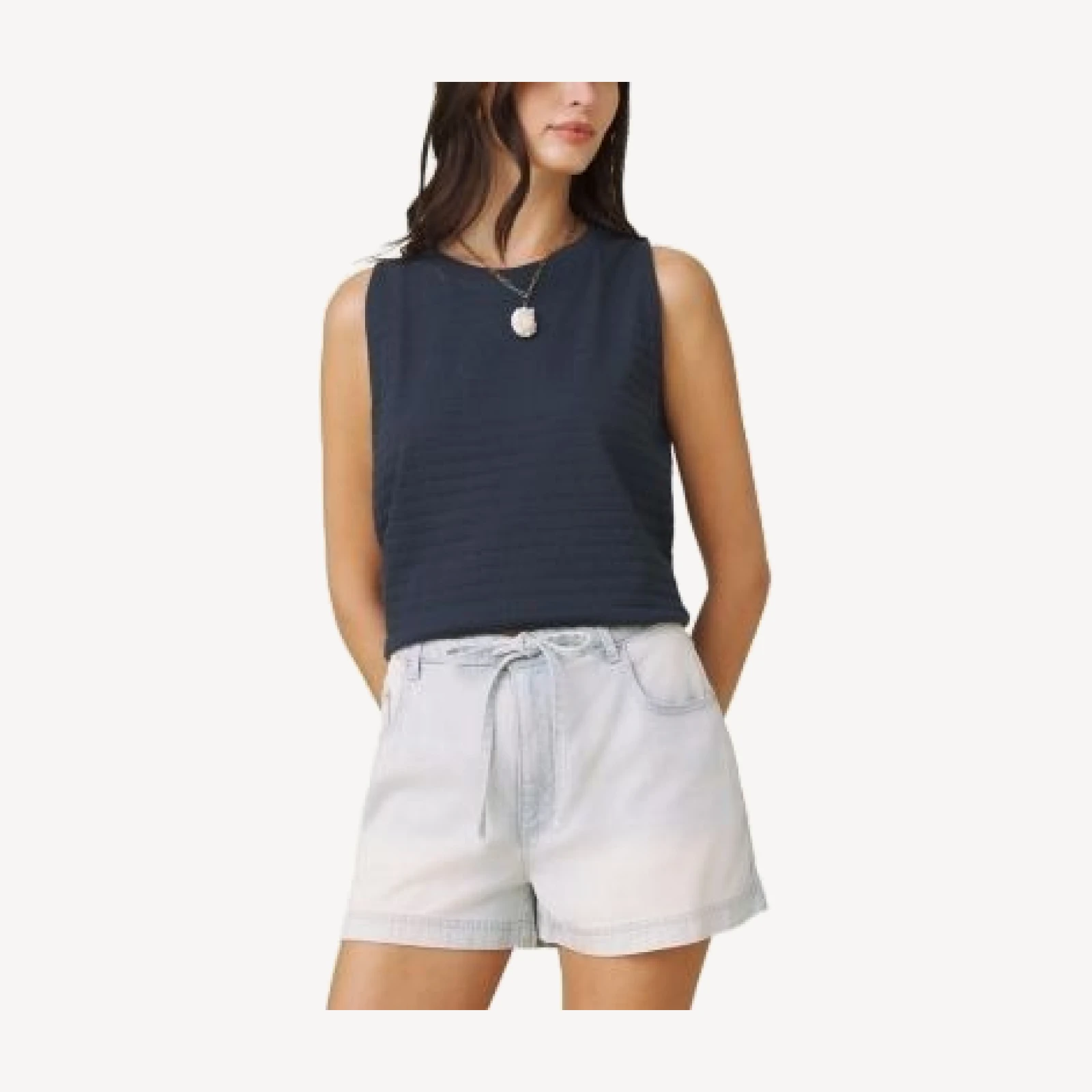 Splendid Shelly Smocked Tank Top