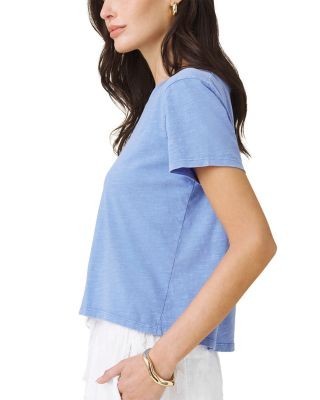 Splendid Seashell Embellished Tee