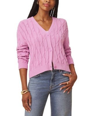 Splendid Rubi Cable Knit Cardigan Sweater