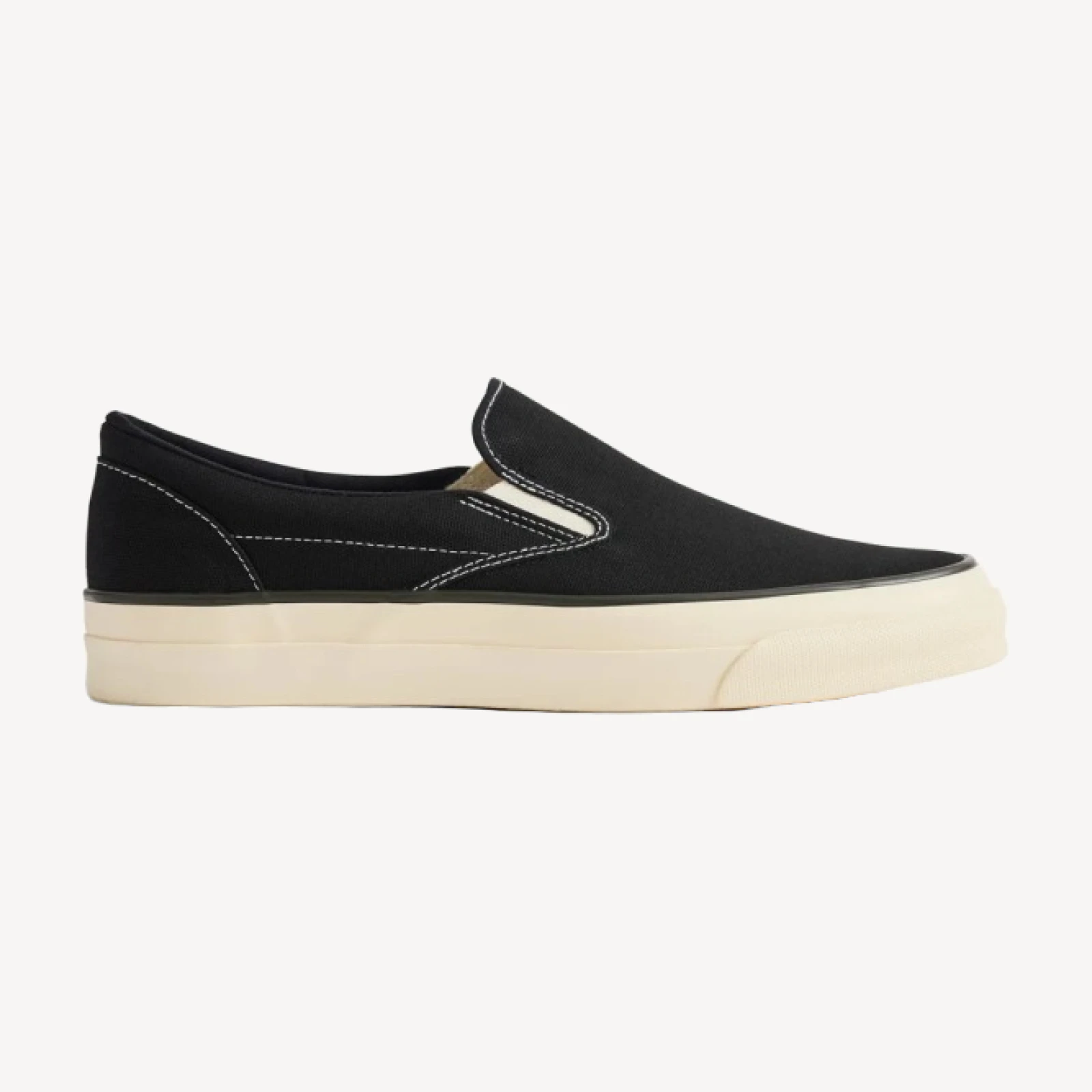 Black Moonstar Vintage Decksport Slip On