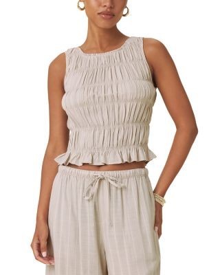 Splendid Bianca Smocked Tank