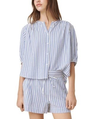 Splendid Madelyn Striped Blouse