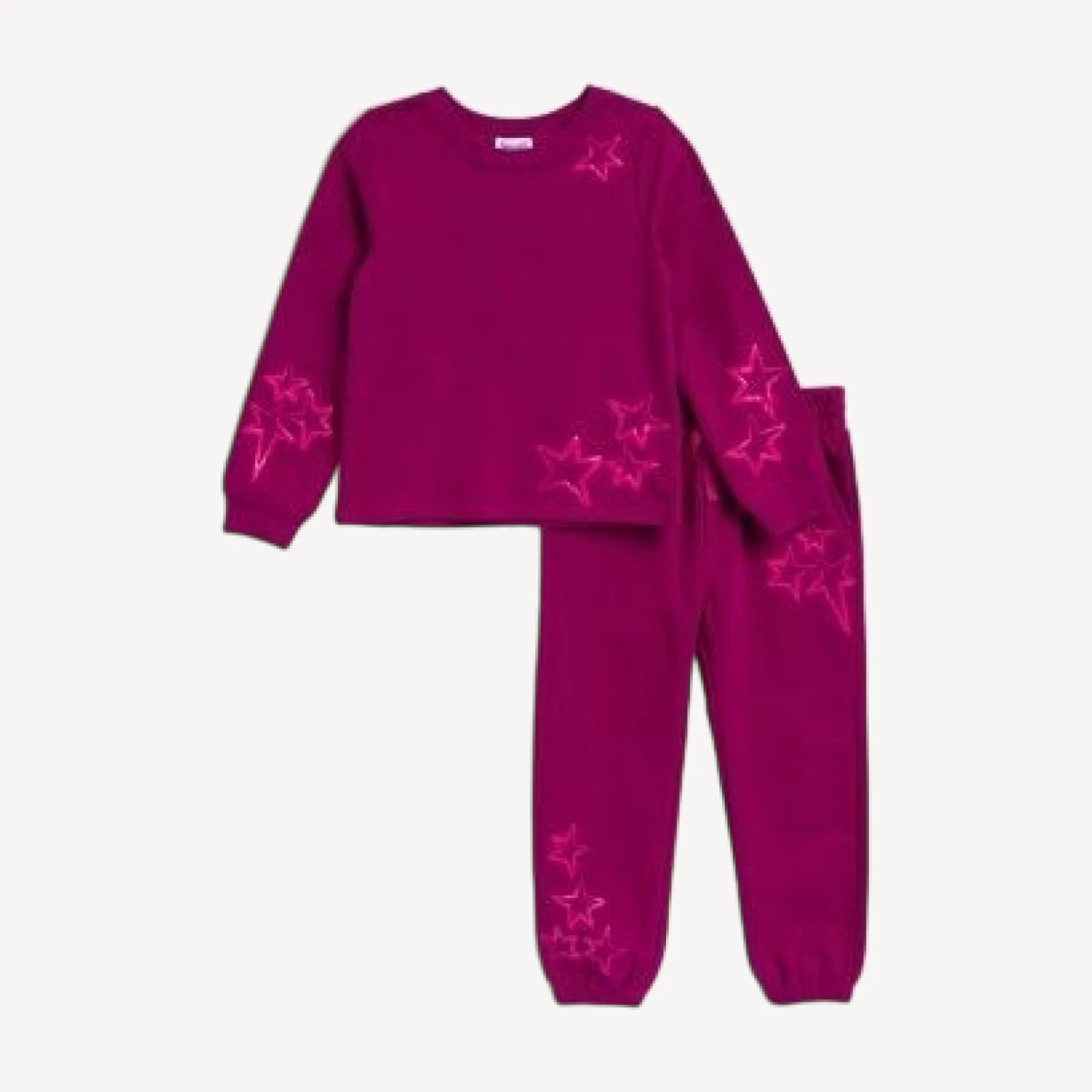 Splendid Girls' Star Gazing Pullover Sweatshirt & Sweatpants Set - Little Kid
