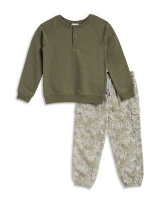 Splendid Boys' Camper Sweatshirt & Sweatpants Set - Little Kid