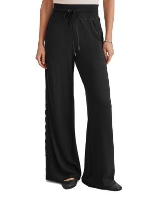 Splendid Supersoft Lace Trim Pants