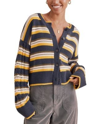 Splendid Sonoma Stripe Cardigan