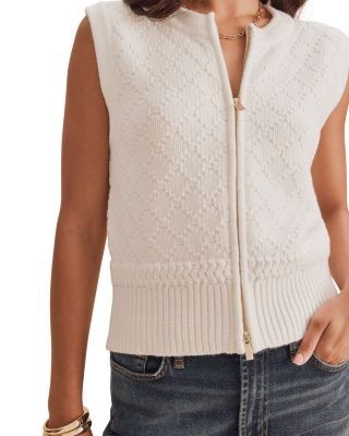 Splendid Benson Zippered Sweater Vest
