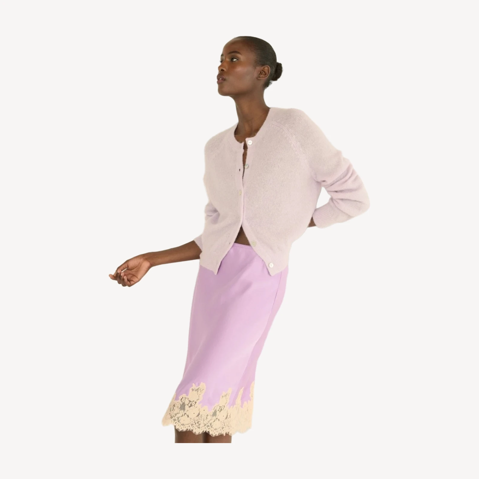 ELOWETTE SKIRT -- ORCHID BLOSSOM