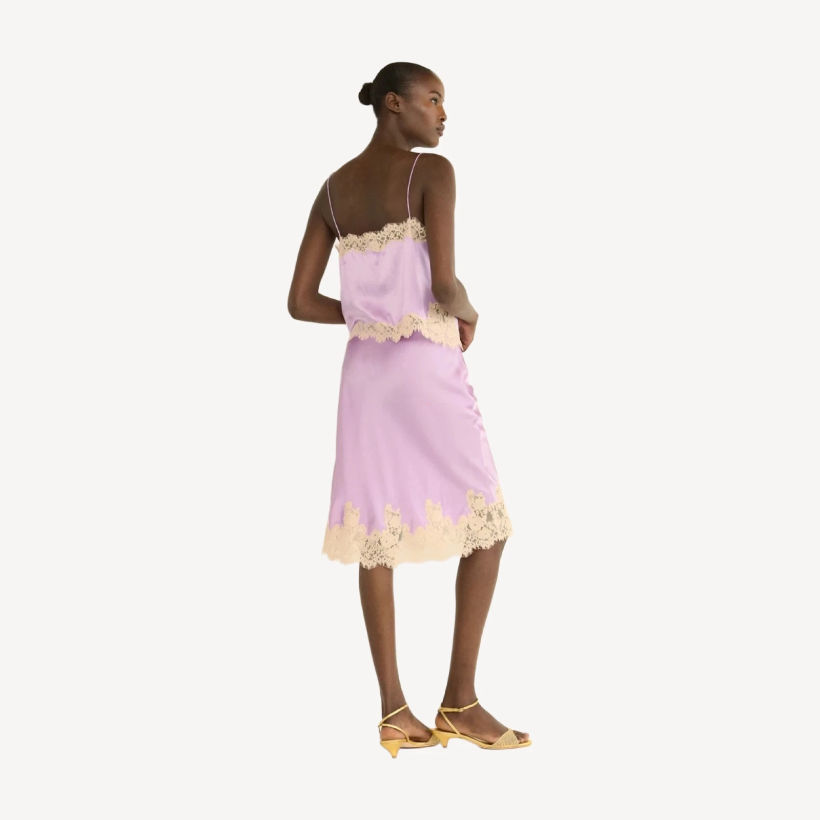 ELOWETTE SKIRT -- ORCHID BLOSSOM