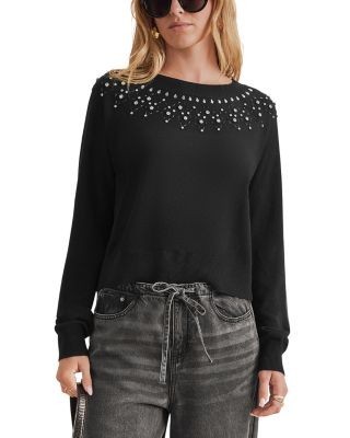 Splendid Fletcher Embellished Sweater