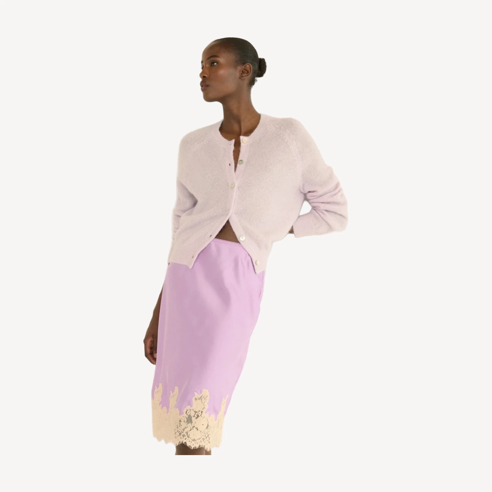 ELOWETTE SKIRT -- ORCHID BLOSSOM