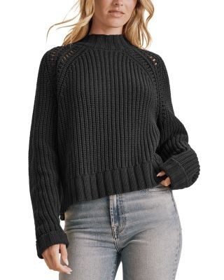 Splendid Cassidy Mock Neck Sweater