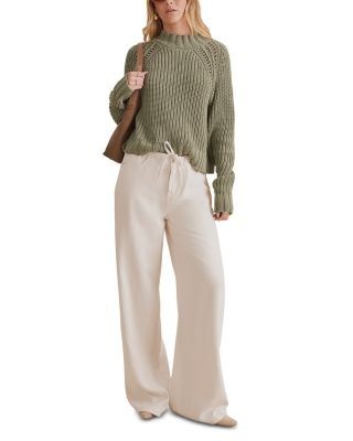 Splendid Cassidy Mock Neck Sweater