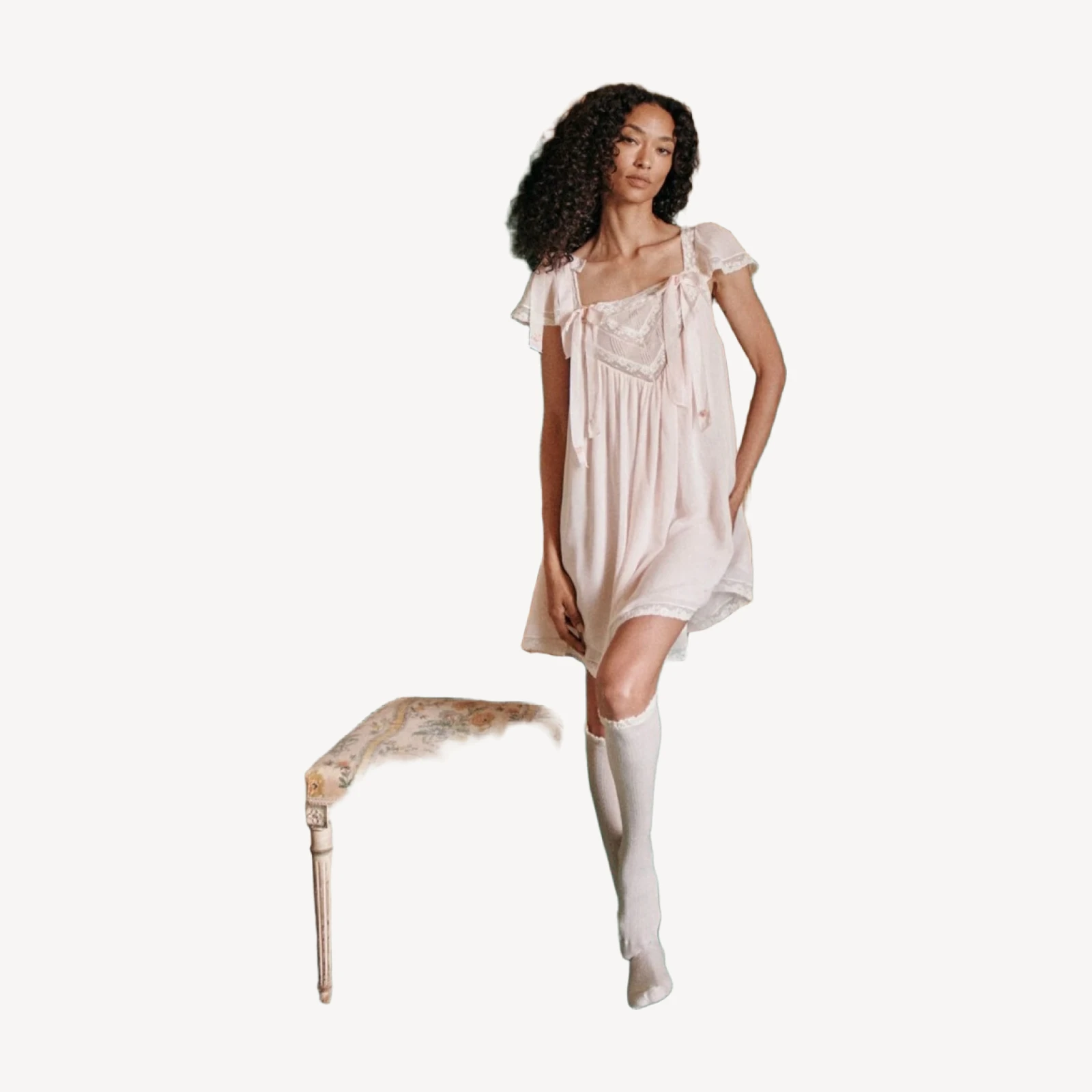 MAEVIE DRESS -- ROSEBUD