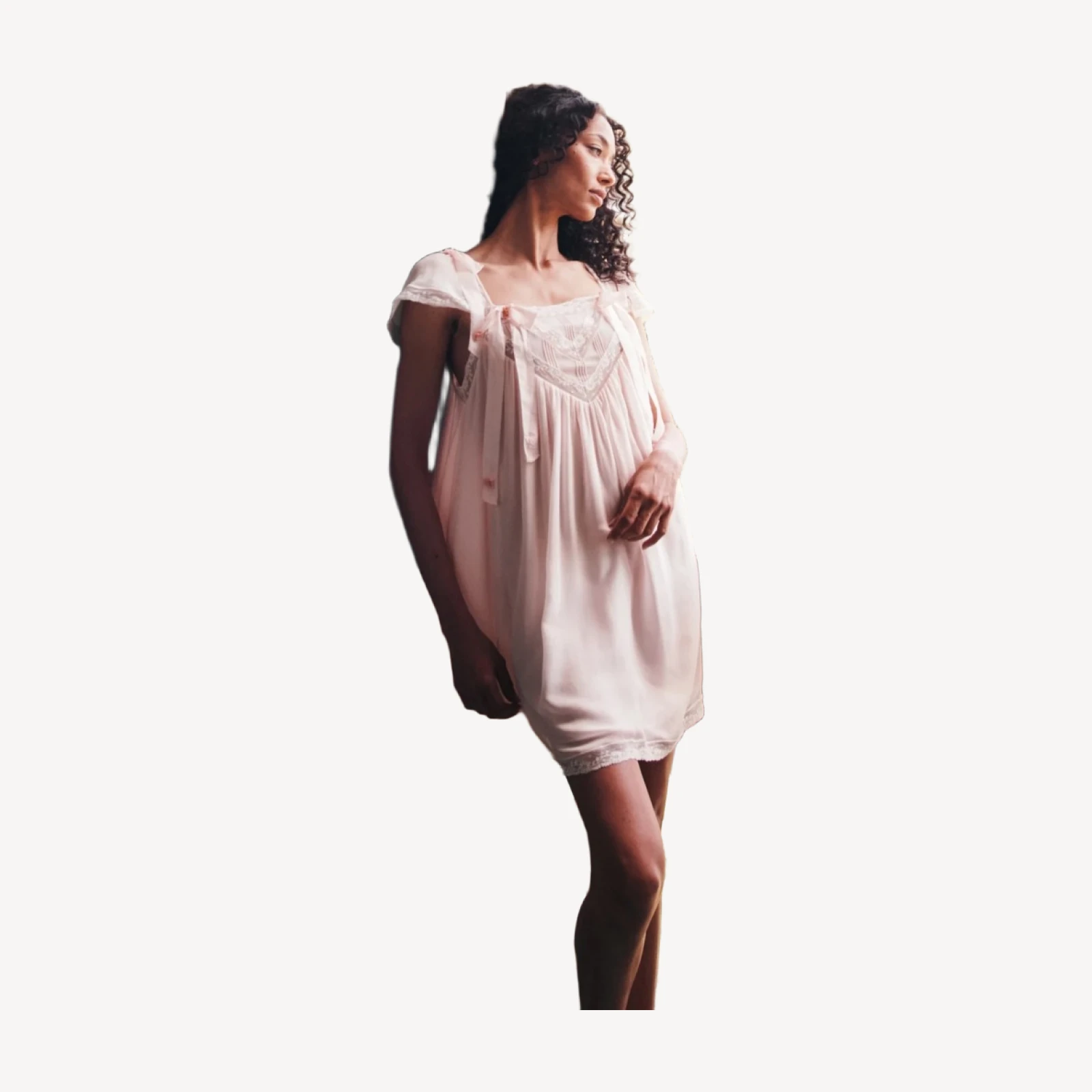 MAEVIE DRESS -- ROSEBUD