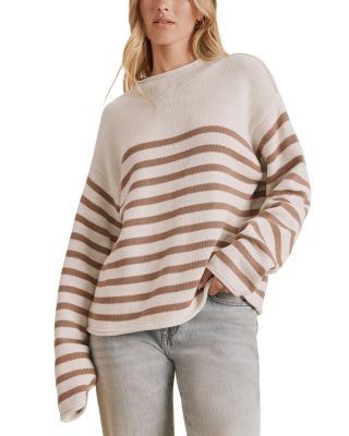 Splendid Elsie Printed Roll Neck Sweater