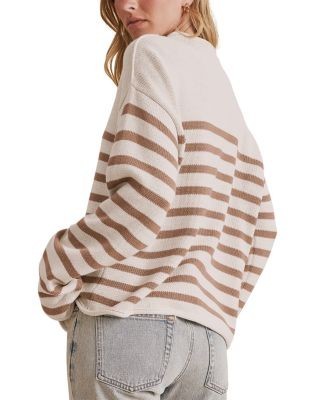 Splendid Elsie Printed Roll Neck Sweater