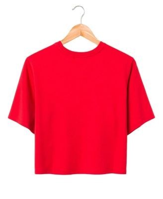 Junk Food Clothing Women's Nfl San Francisco 49ers Color Block Crop Tee