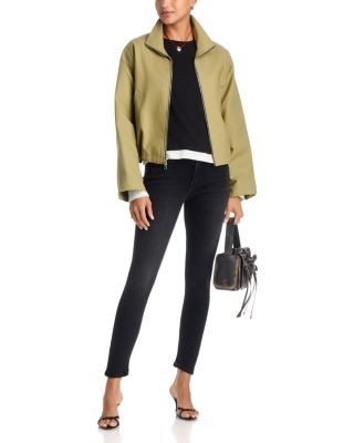 Mother The Looker Mid Rise Skinny Jeans in Bootleg