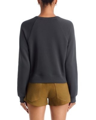 Mother The Itty Concert Cotton Sweatshirt