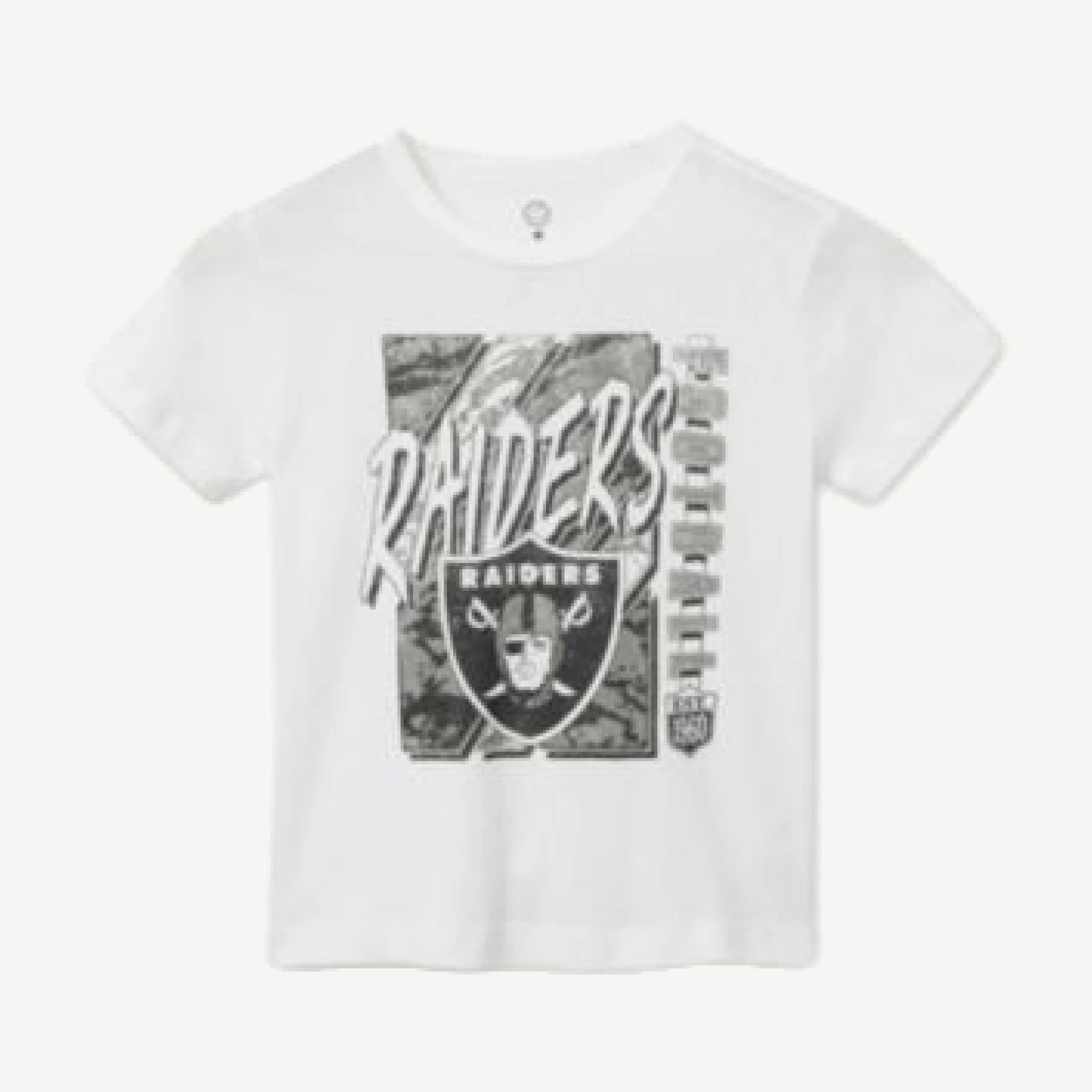 Junk Food Clothing Unisex Nfl Las Vegas Raiders Icon Tee - Little Kid, Big Kid