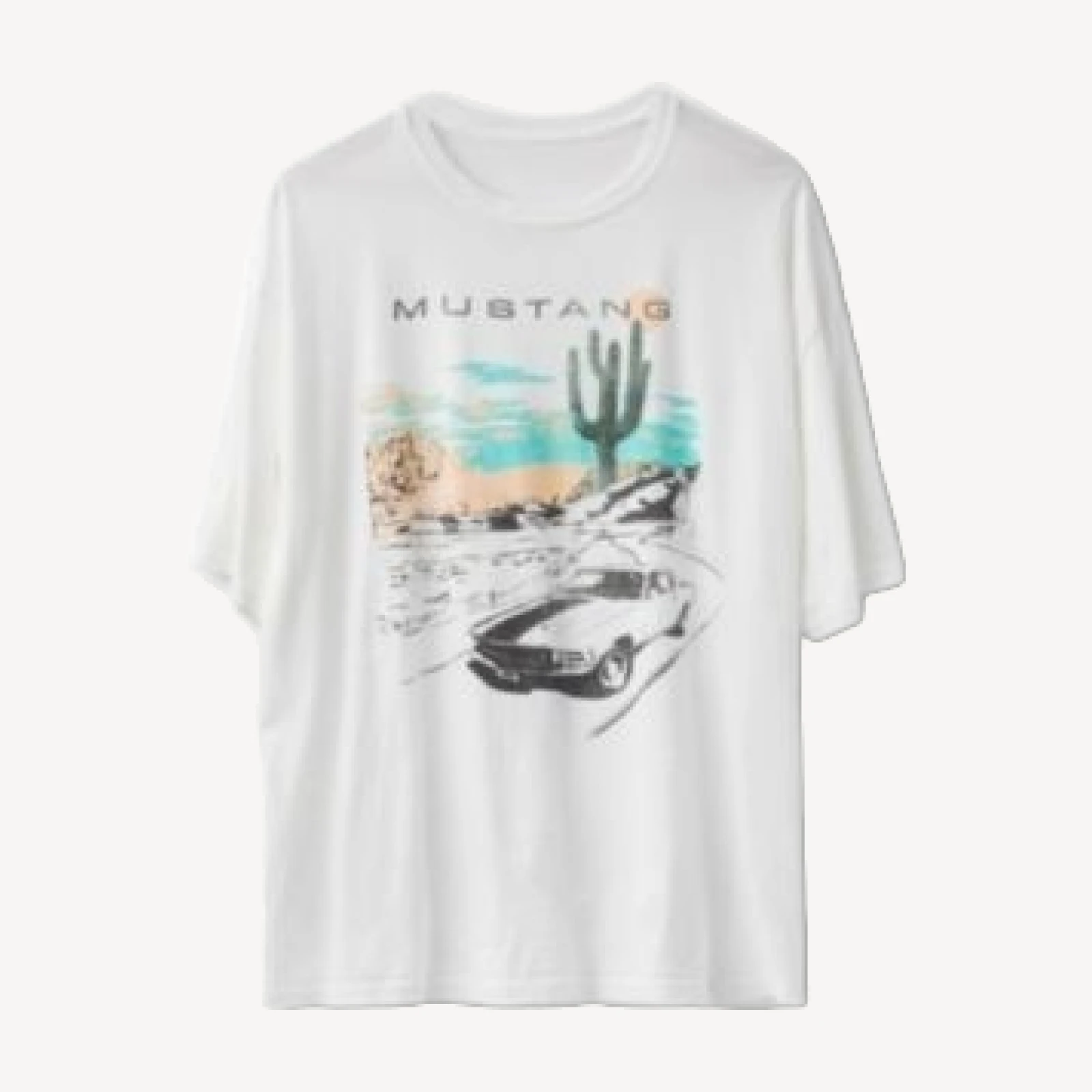 Junk Food Clothing Unisex Ford Mustang Road Trip Oversized Tee