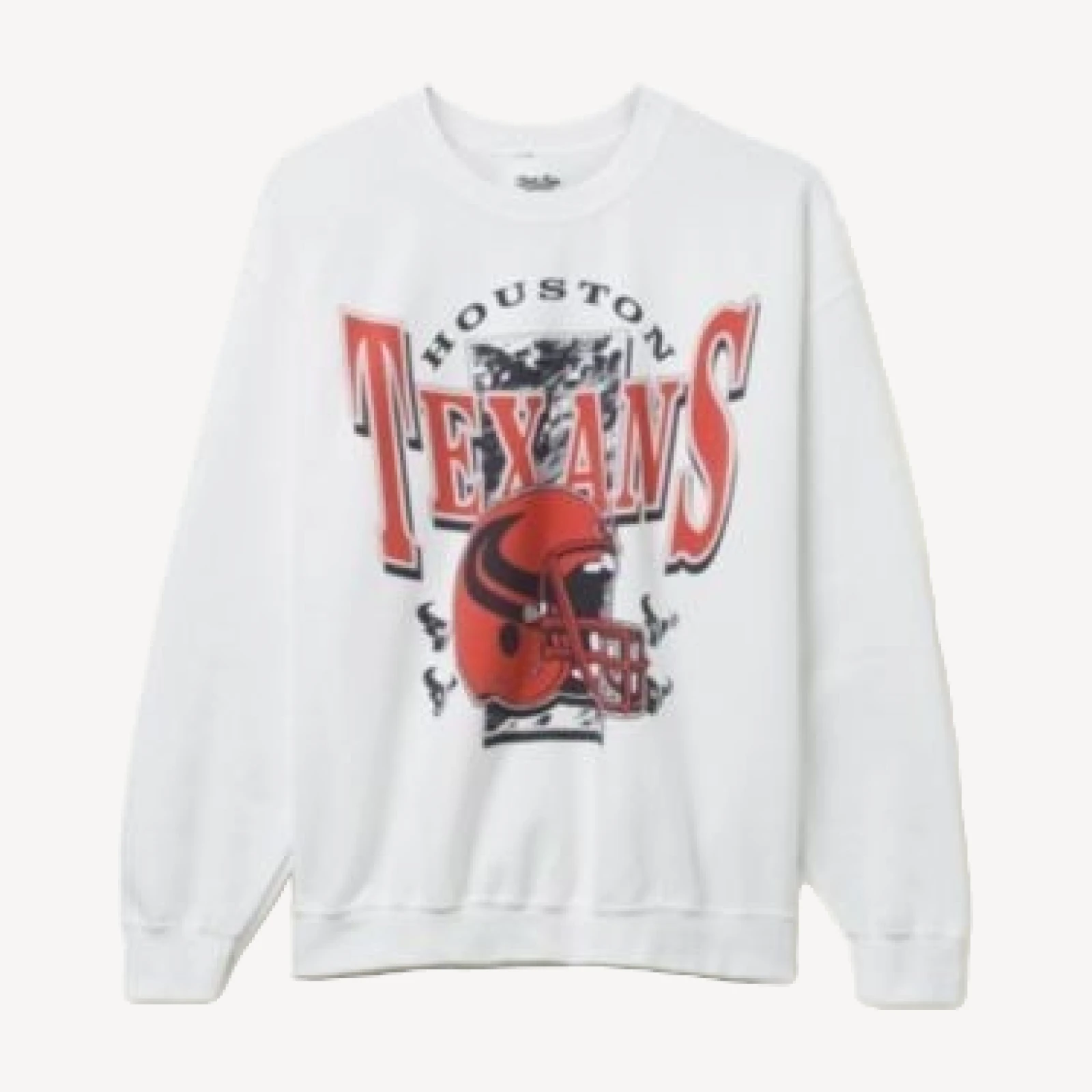 Junk Food Clothing Unisex Nfl Houston Texans Conversion Flea Market Crew Fleece