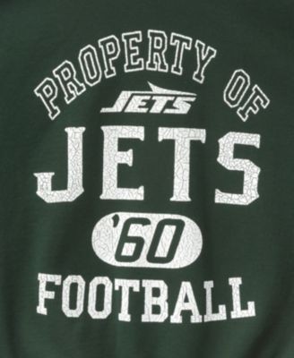 Junk Food Clothing Unisex Nfl New York Jets Backfield Flea Market Crew Fleece