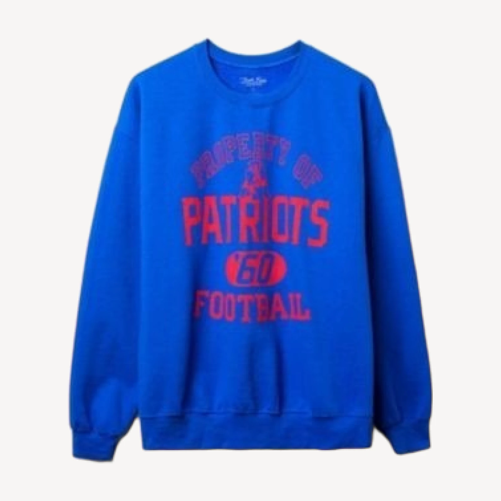 Junk Food Clothing Unisex Nfl New England Patriots Property Flea Market Crew Fleece