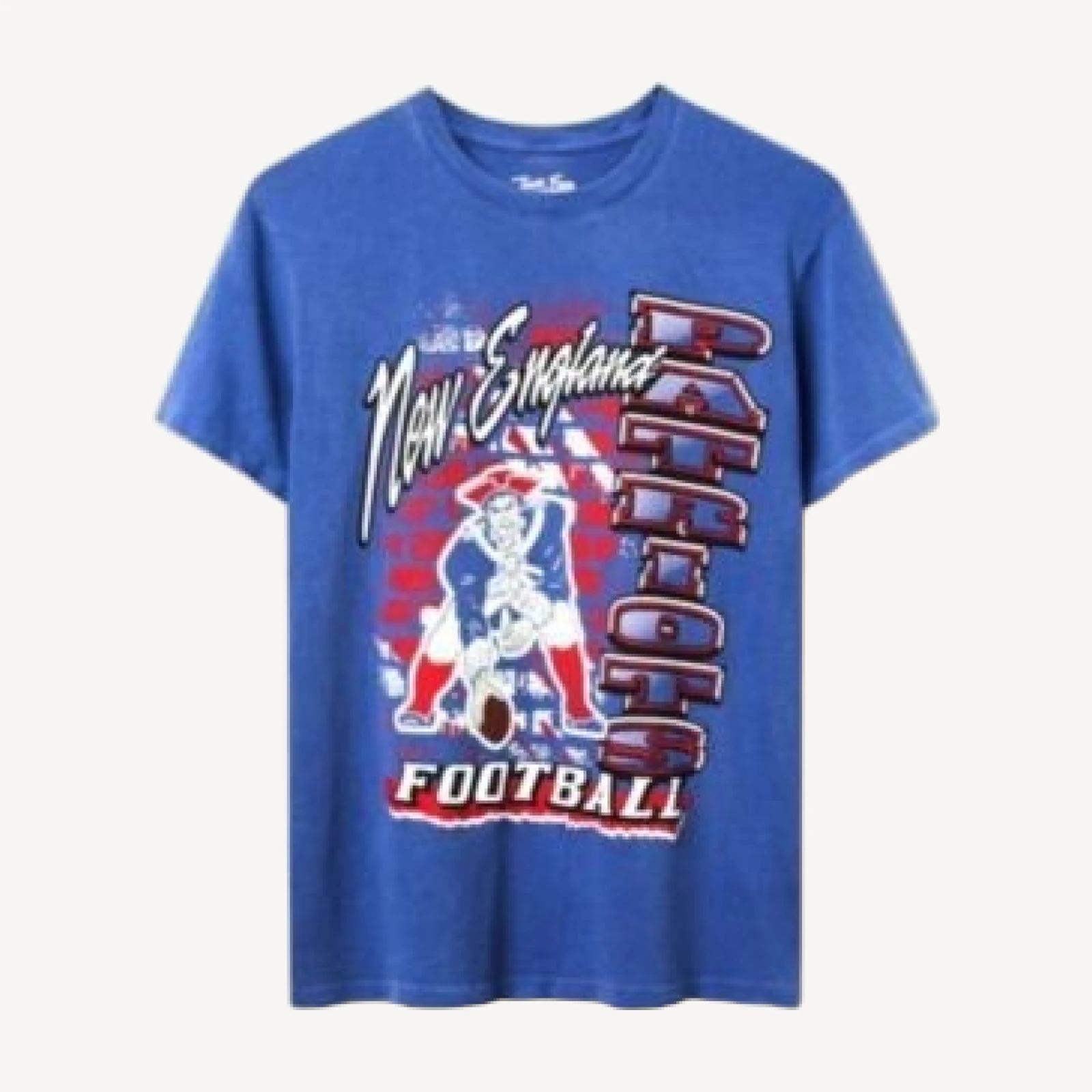 Junk Food Clothing Women's Nfl New England Patriots Brick Vintage Tee